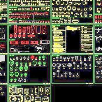 很齐全的CAD综合图库图块（某老师多年的收藏……）
