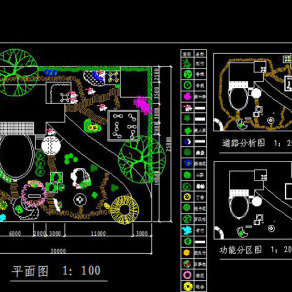 园林建筑CAD设计图