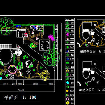 园林建筑CAD设计图