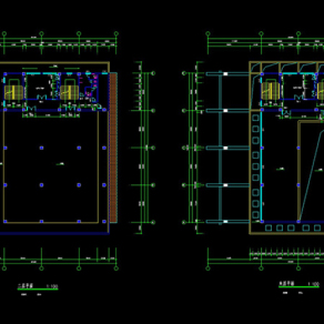 博物馆建筑CAD施工图