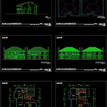 别墅cad设计详图源文件