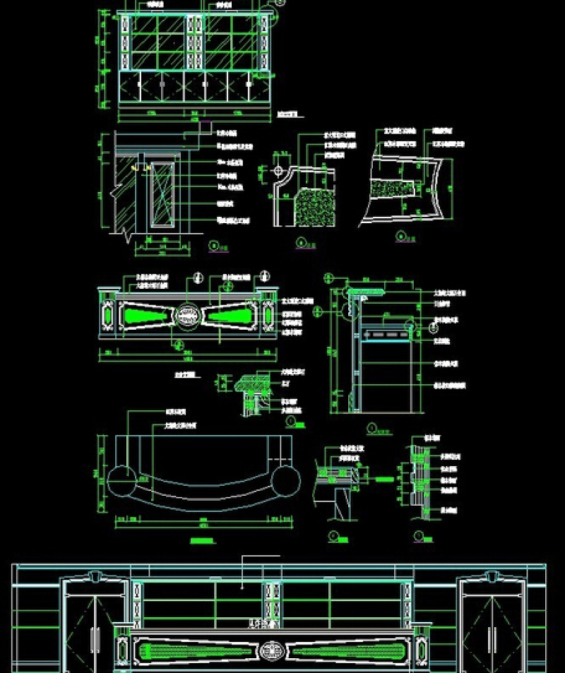 <a href=https://www.yitu.cn/sketchup/batai/index.html target=_blank class=infotextkey>吧台</a>大样CAD详图