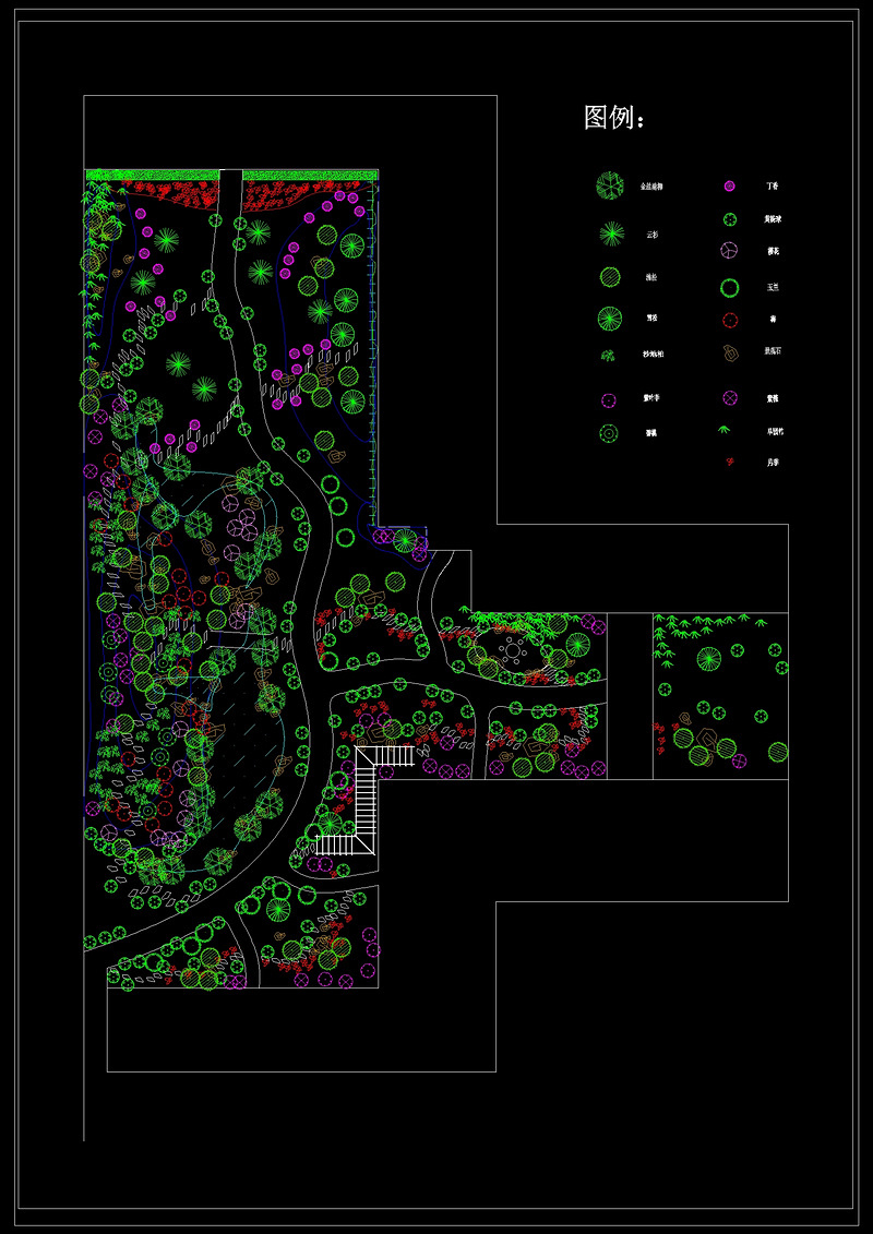 小<a href=https://www.yitu.cn/sketchup/huayi/index.html target=_blank class=infotextkey>花</a>园cad<a href=https://www.yitu.cn/su/7937.html target=_blank class=infotextkey>图纸</a>