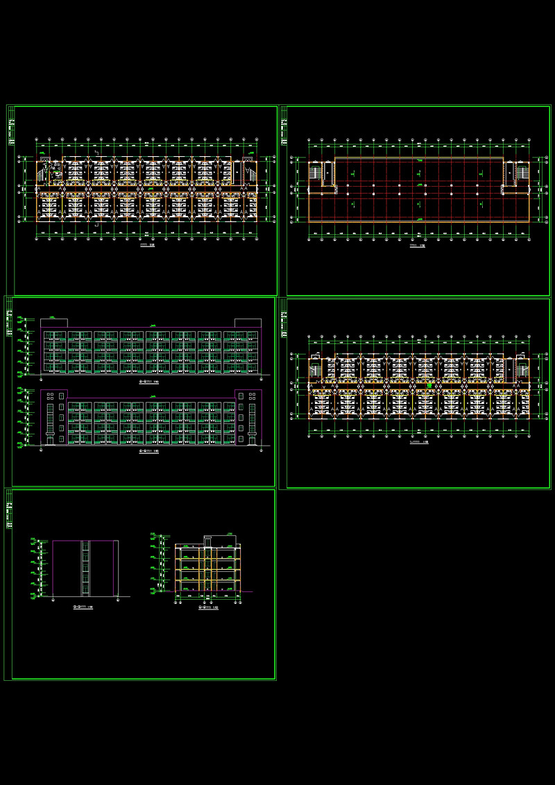 <a href=https://www.yitu.cn/su/7460.html target=_blank class=infotextkey>宿舍</a>建筑<a href=https://www.yitu.cn/su/7590.html target=_blank class=infotextkey>设计</a>cad<a href=https://www.yitu.cn/su/7937.html target=_blank class=infotextkey>图纸</a>