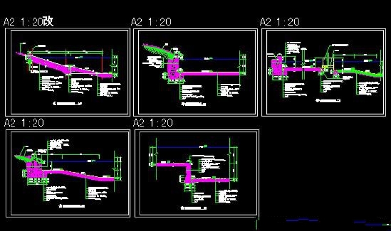 滨<a href=https://www.yitu.cn/sketchup/shuijing/index.html target=_blank class=infotextkey><a href=https://www.yitu.cn/su/5628.html target=_blank class=infotextkey>水</a>景</a>观湖岸做法CAD施工详图