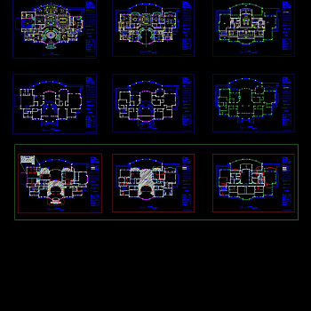 西郊土建cad图纸