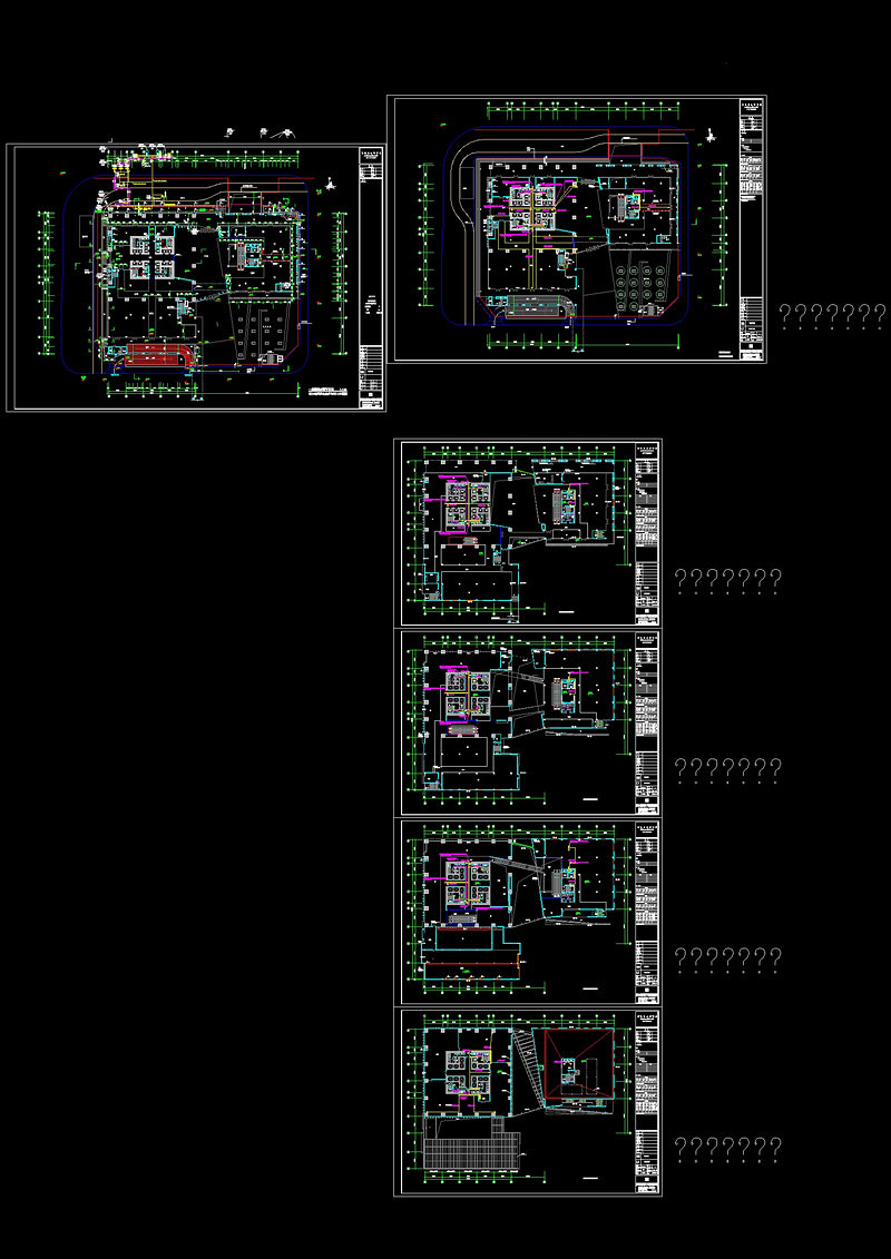 裙房消防cad<a href=https://www.yitu.cn/su/7392.html target=_blank class=infotextkey>平面</a>图