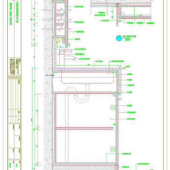 洗手台大样cad图纸