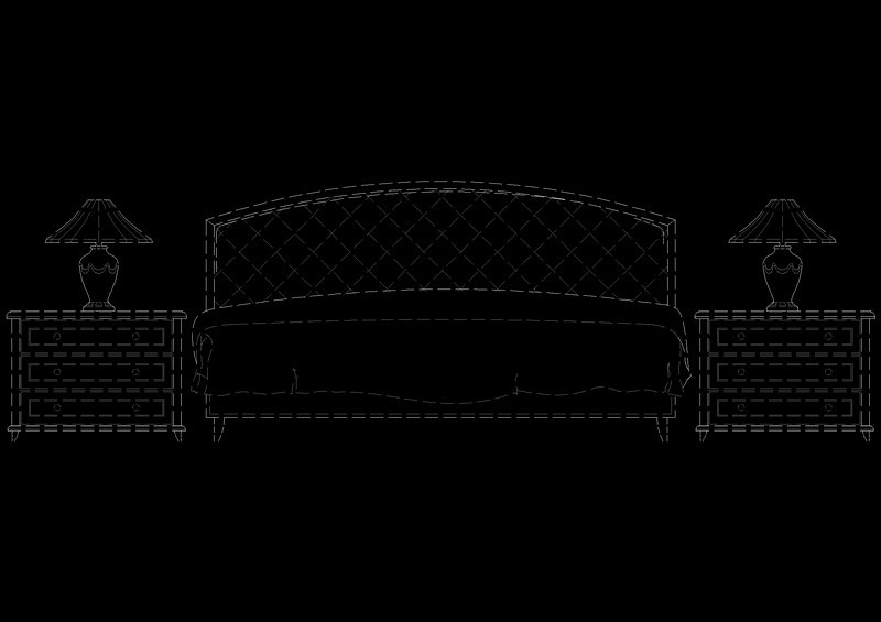 欧式床cad<a href=https://www.yitu.cn/su/7937.html target=_blank class=infotextkey>图纸</a>