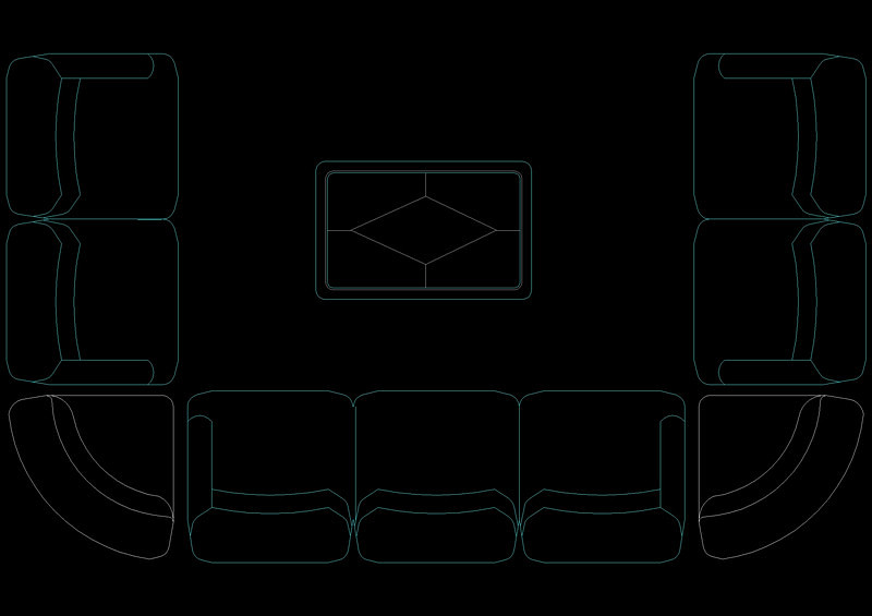 室内<a href=https://www.yitu.cn/su/6783.html target=_blank class=infotextkey>沙发</a>cad<a href=https://www.yitu.cn/su/7937.html target=_blank class=infotextkey>图纸</a>素材