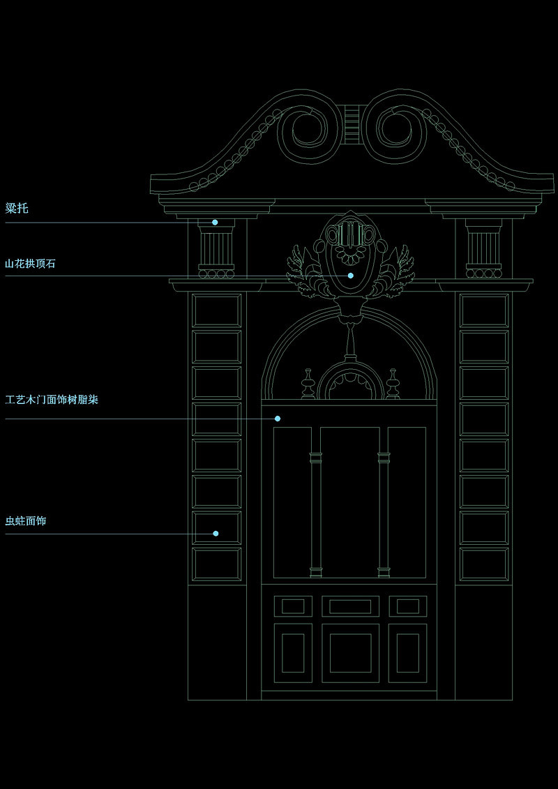 <a href=https://www.yitu.cn/su/8194.html target=_blank class=infotextkey>欧式大门</a>cad<a href=https://www.yitu.cn/su/7937.html target=_blank class=infotextkey>图纸</a>