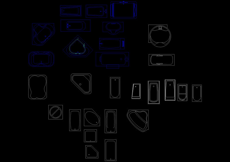 <a href=https://www.yitu.cn/sketchup/yugang/index.html target=_blank class=infotextkey>浴缸</a>cad图块