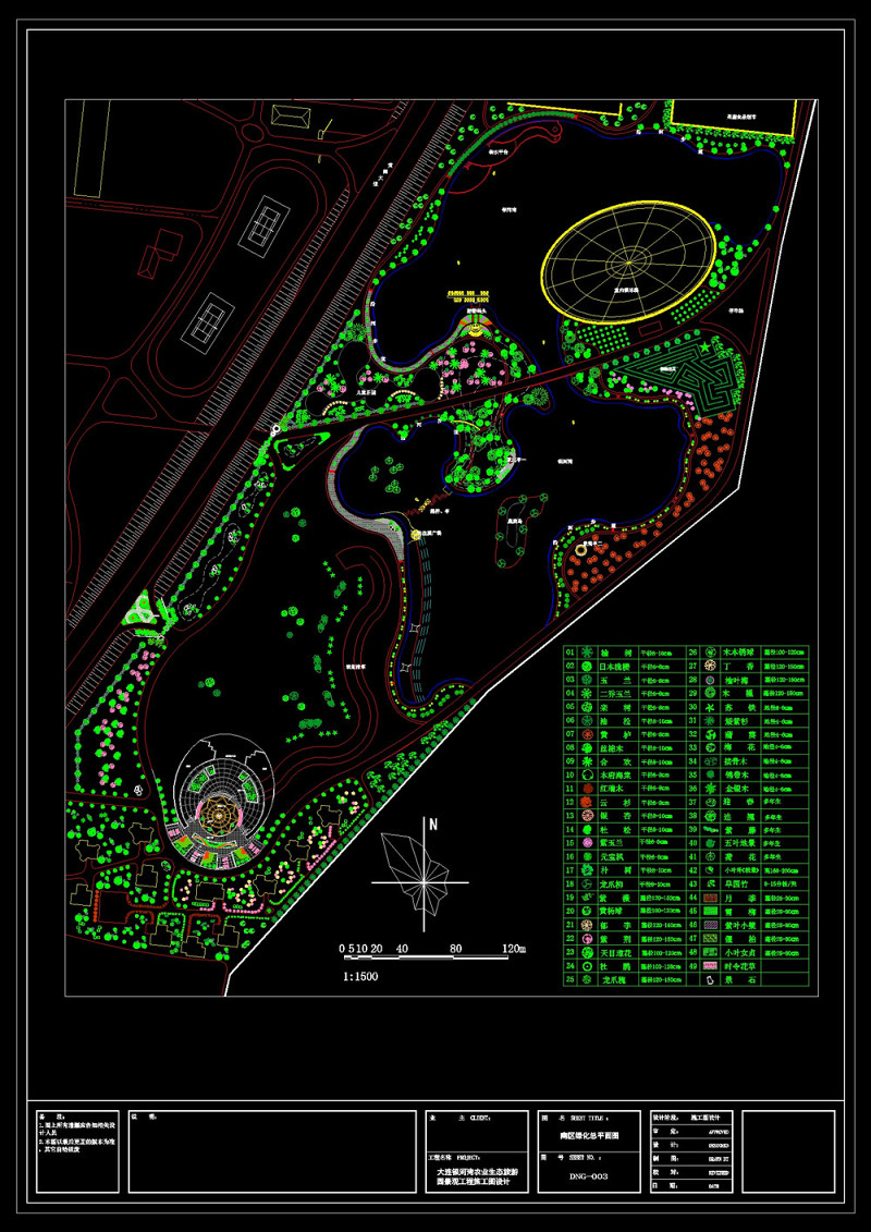 南区总<a href=https://www.yitu.cn/su/7558.html target=_blank class=infotextkey>绿化</a>cad景观<a href=https://www.yitu.cn/su/7937.html target=_blank class=infotextkey>图纸</a>