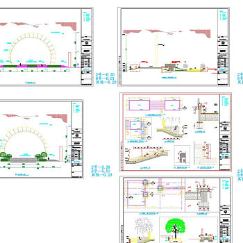 公园方案CAD图纸