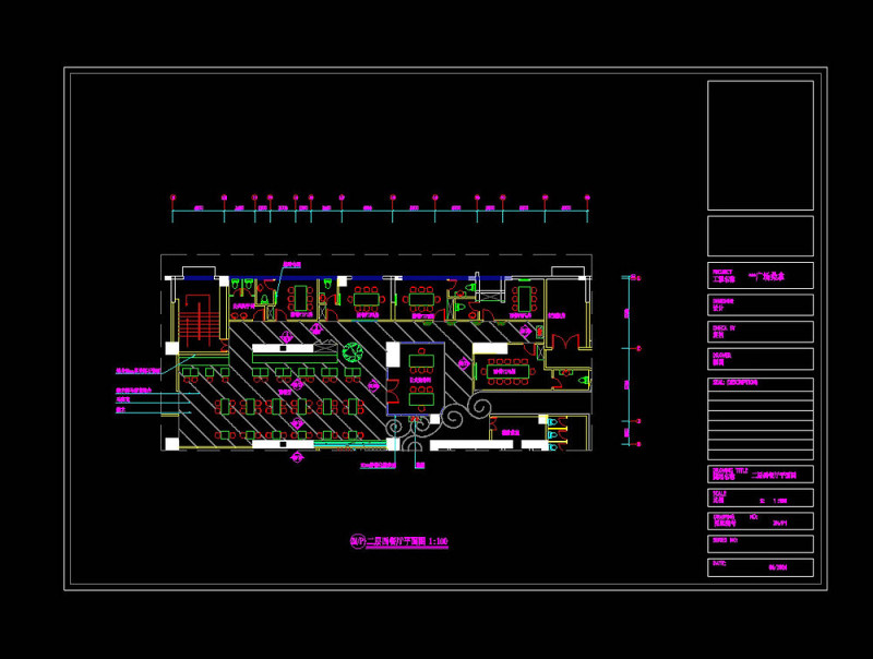 二层西<a href=https://www.yitu.cn/sketchup/canting/index.html target=_blank class=infotextkey><a href=https://www.yitu.cn/su/7825.html target=_blank class=infotextkey>餐厅</a></a><a href=https://www.yitu.cn/su/7392.html target=_blank class=infotextkey>平面</a>图cad<a href=https://www.yitu.cn/su/7937.html target=_blank class=infotextkey>图纸</a>