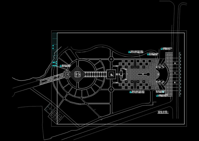 某<a href=https://www.yitu.cn/su/6806.html target=_blank class=infotextkey>公园</a>全套景观cad详图