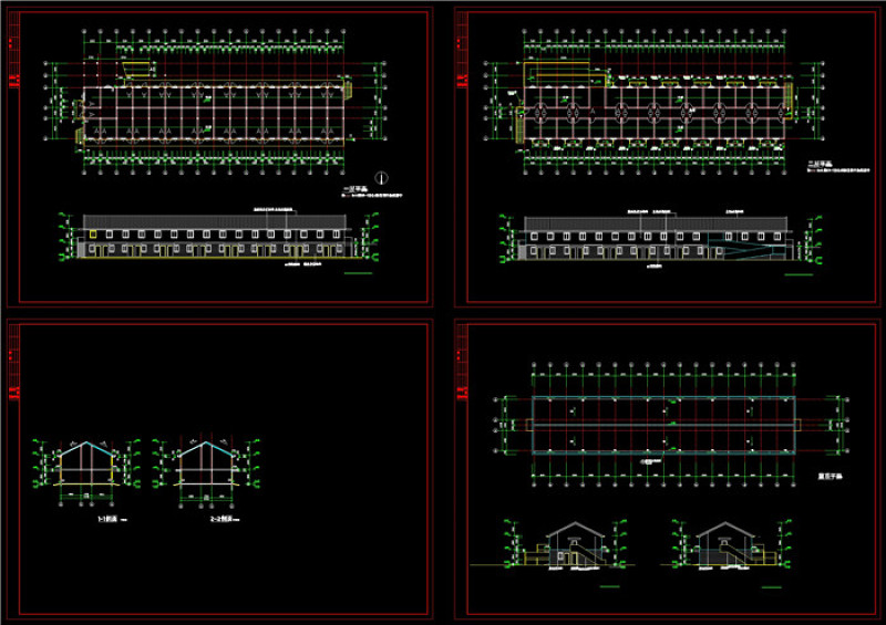 某车库建筑图CAD<a href=https://www.yitu.cn/su/7937.html target=_blank class=infotextkey>图纸</a>