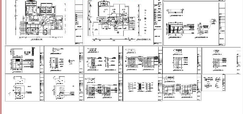 别墅室内CAD<a href=https://www.yitu.cn/su/7937.html target=_blank class=infotextkey>图纸</a>