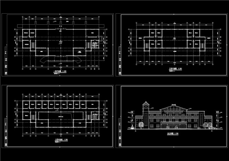 <a href=https://www.yitu.cn/su/7989.html target=_blank class=infotextkey>小型</a><a href=https://www.yitu.cn/sketchup/qiche/index.html target=_blank class=infotextkey><a href=https://www.yitu.cn/su/7056.html target=_blank class=infotextkey>汽车</a></a>站施工图CAD<a href=https://www.yitu.cn/su/7937.html target=_blank class=infotextkey>图纸</a>