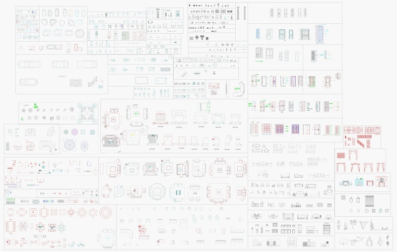 cad综合图库素材