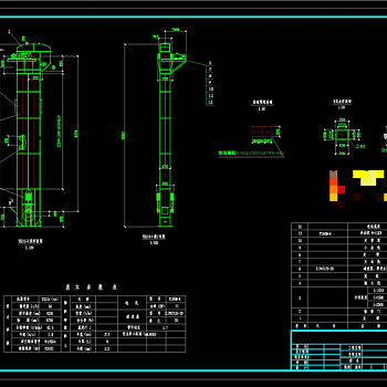 斗提机图纸CAD景观图纸