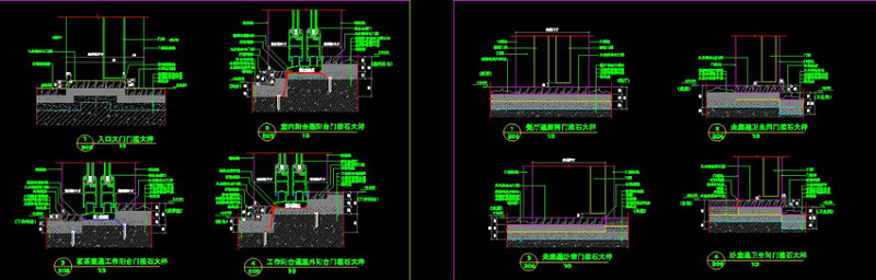 门槛大样cad<a href=https://www.yitu.cn/su/7937.html target=_blank class=infotextkey>图纸</a>