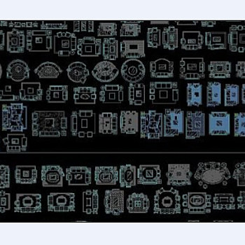 家装设计专用CAD图库免费下载