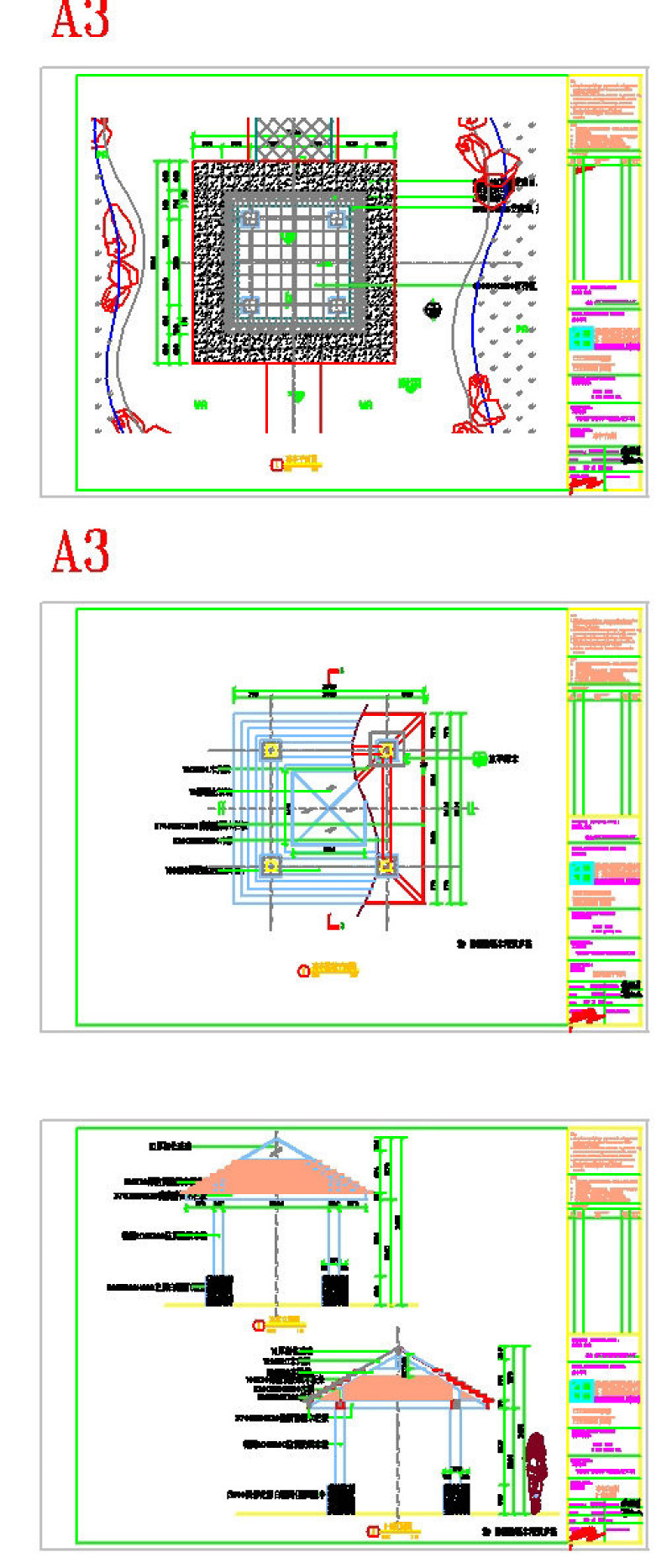 <a href=https://www.yitu.cn/su/7053.html target=_blank class=infotextkey>亭</a>CAD<a href=https://www.yitu.cn/su/7937.html target=_blank class=infotextkey>图纸</a>