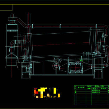加料机CAD机械图纸