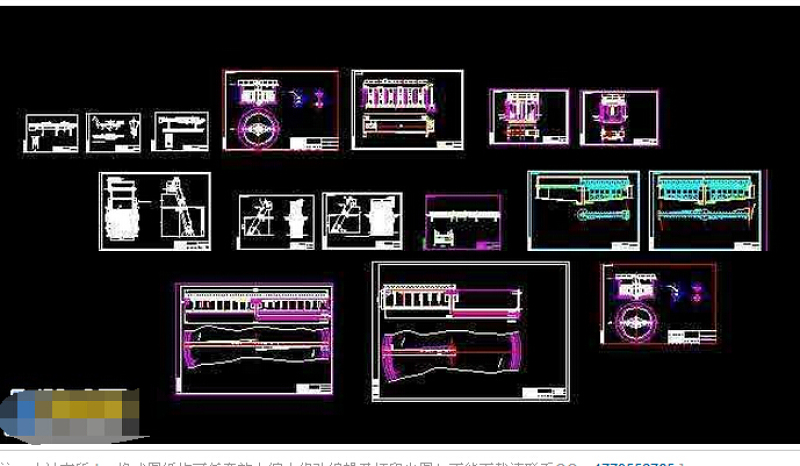 某污<a href=https://www.yitu.cn/su/5628.html target=_blank class=infotextkey>水</a>处理专用设备cad全套施工<a href=https://www.yitu.cn/su/7590.html target=_blank class=infotextkey>设计</a>图
