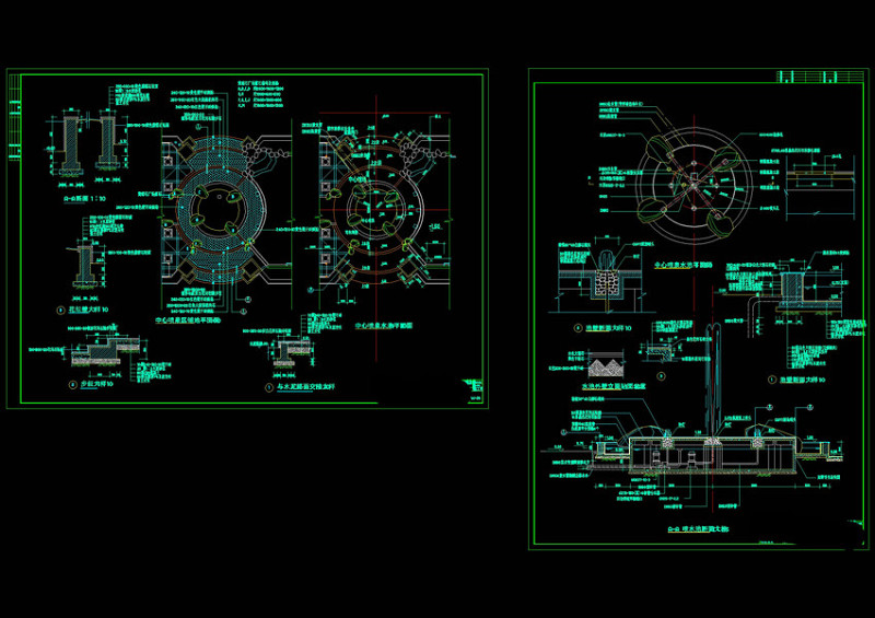 中心喷泉cad<a href=https://www.yitu.cn/su/7937.html target=_blank class=infotextkey>图纸</a>