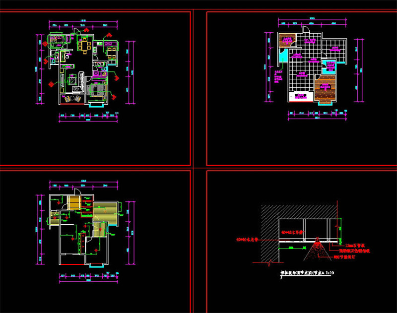 建筑<a href=https://www.yitu.cn/su/7590.html target=_blank class=infotextkey>设计</a>CAD图