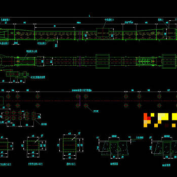 板输送机总图CAD机械图纸
