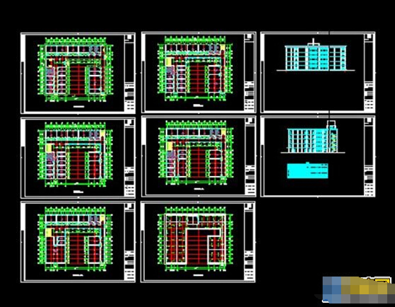 <a href=https://www.yitu.cn/su/7637.html target=_blank class=infotextkey>框架</a>结构五层教学<a href=https://www.yitu.cn/su/8159.html target=_blank class=infotextkey>楼</a>cad施工<a href=https://www.yitu.cn/su/7590.html target=_blank class=infotextkey>设计</a><a href=https://www.yitu.cn/su/7937.html target=_blank class=infotextkey>图纸</a>