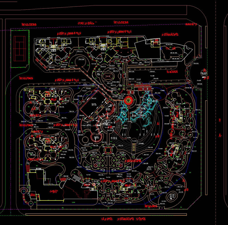 深圳中海华庭园林cad<a href=https://www.yitu.cn/su/7937.html target=_blank class=infotextkey>图纸</a>素材