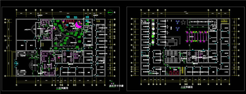 二层内部CAD<a href=https://www.yitu.cn/su/7392.html target=_blank class=infotextkey>平面</a>布置图