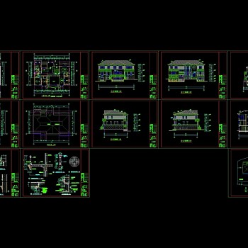 别墅CAD图纸