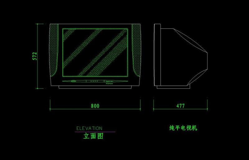 CAD室内<a href=https://www.yitu.cn/su/7590.html target=_blank class=infotextkey>设计</a>施工图常用图块之家用电器