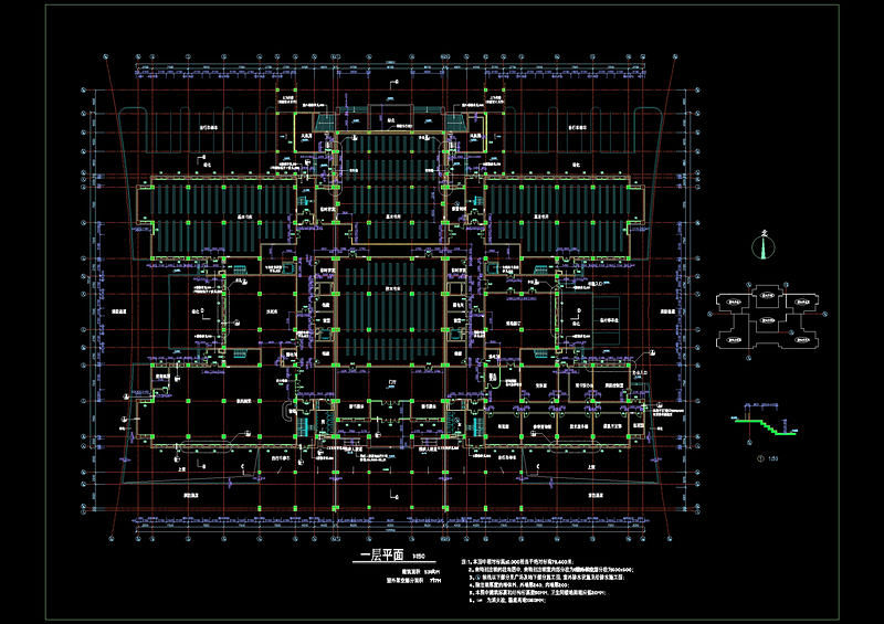 某大学图书馆建筑cad<a href=https://www.yitu.cn/su/7937.html target=_blank class=infotextkey>图纸</a>