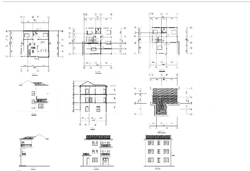 农村住宅方案cad<a href=https://www.yitu.cn/su/7937.html target=_blank class=infotextkey>图纸</a>