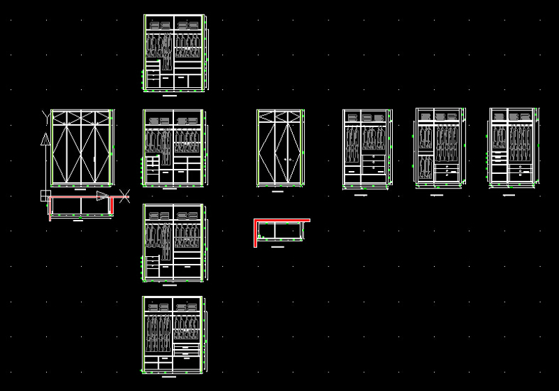 简约<a href=https://www.yitu.cn/sketchup/yigui/index.html target=_blank class=infotextkey>衣柜</a><a href=https://www.yitu.cn/su/7590.html target=_blank class=infotextkey>设计</a>方案cad源文件下载