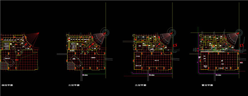 博物馆建筑规划<a href=https://www.yitu.cn/su/7590.html target=_blank class=infotextkey>设计</a>CAD<a href=https://www.yitu.cn/su/7937.html target=_blank class=infotextkey>图纸</a>