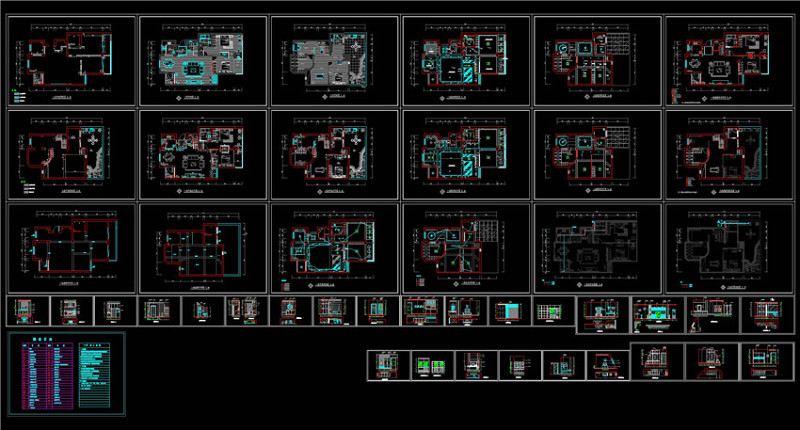 复式家装cad<a href=https://www.yitu.cn/su/7590.html target=_blank class=infotextkey>设计</a>方案CAD<a href=https://www.yitu.cn/su/7937.html target=_blank class=infotextkey>图纸</a>