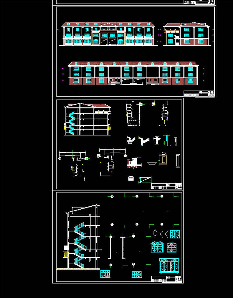 别墅建筑<a href=https://www.yitu.cn/su/7392.html target=_blank class=infotextkey>平面</a><a href=https://www.yitu.cn/su/7590.html target=_blank class=infotextkey>设计</a>CAD<a href=https://www.yitu.cn/su/7937.html target=_blank class=infotextkey>图纸</a>