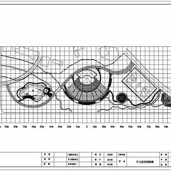 公园设计003CAD图纸