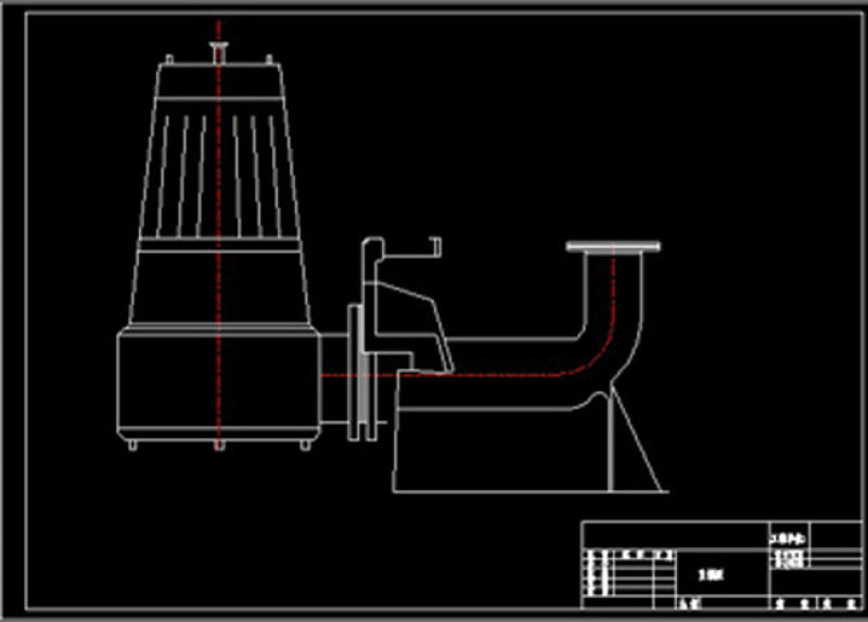 自耦泵CAD图纸