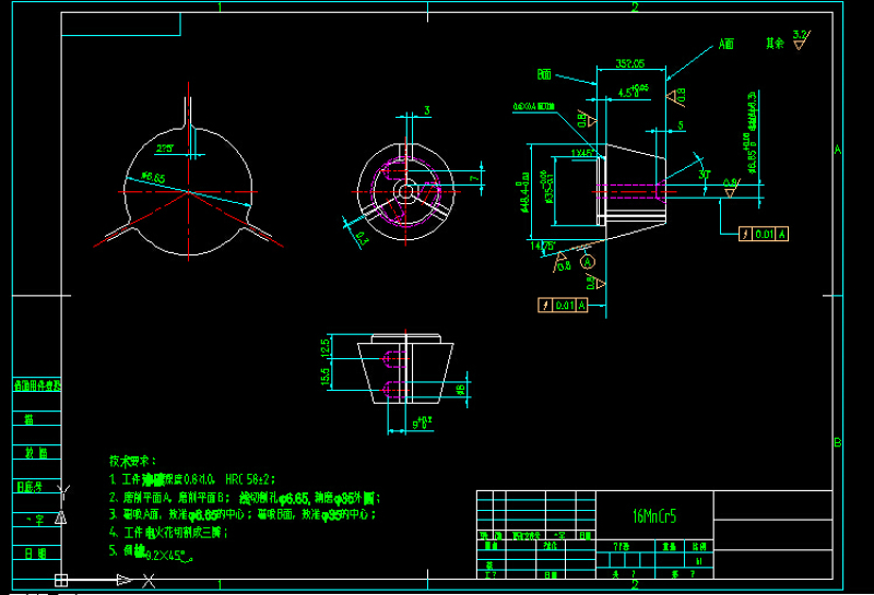 麻<a href=https://www.yitu.cn/sketchup/huayi/index.html target=_blank class=infotextkey>花</a>钻<a href=https://www.yitu.cn/su/8140.html target=_blank class=infotextkey>头</a>夹<a href=https://www.yitu.cn/su/8140.html target=_blank class=infotextkey>头</a>零件图CAD<a href=https://www.yitu.cn/su/7937.html target=_blank class=infotextkey>图纸</a>