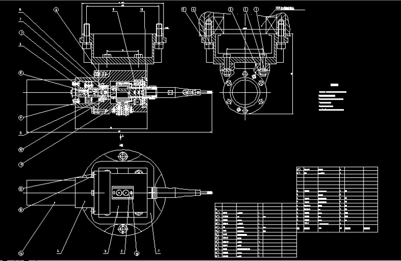 专用铣床夹具CAD<a href=https://www.yitu.cn/su/7937.html target=_blank class=infotextkey>图纸</a>