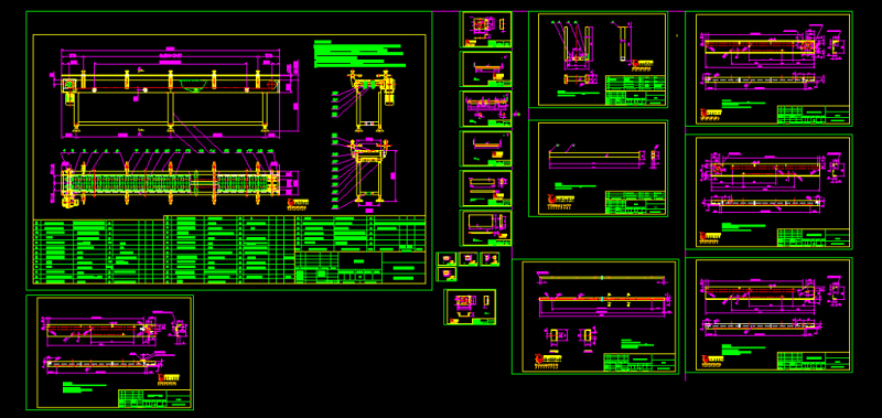 平顶链板输送机（套图）CAD<a href=https://www.yitu.cn/su/7937.html target=_blank class=infotextkey>图纸</a>