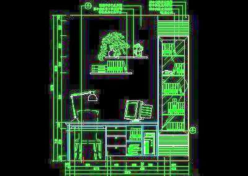 <a href=https://www.yitu.cn/sketchup/shugui/index.html target=_blank class=infotextkey>书柜</a>CAD详图素材47